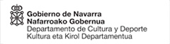 Logotipo Gobierno de Navarra - Departamento de Cultura y Deporte